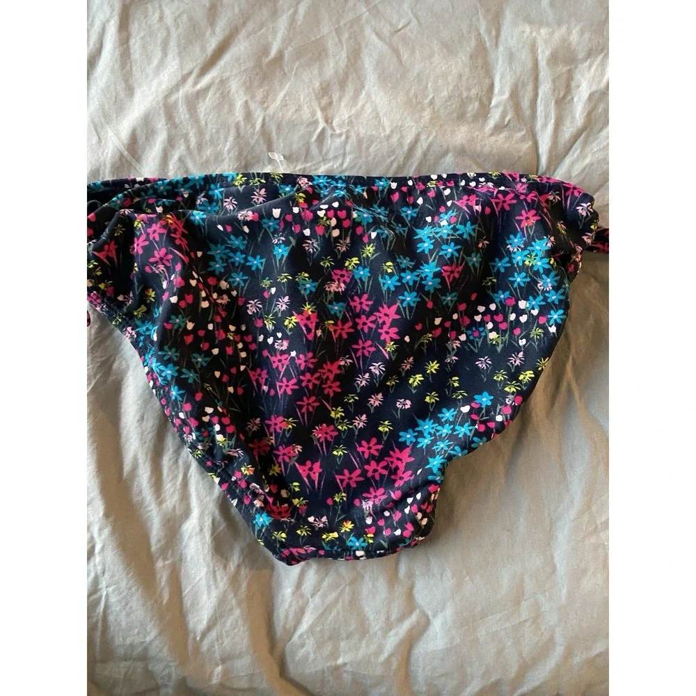 Gap Kids Girls Size Medium 8 Tankini 2 PC Swimsuit Stripes & Flowers NWT